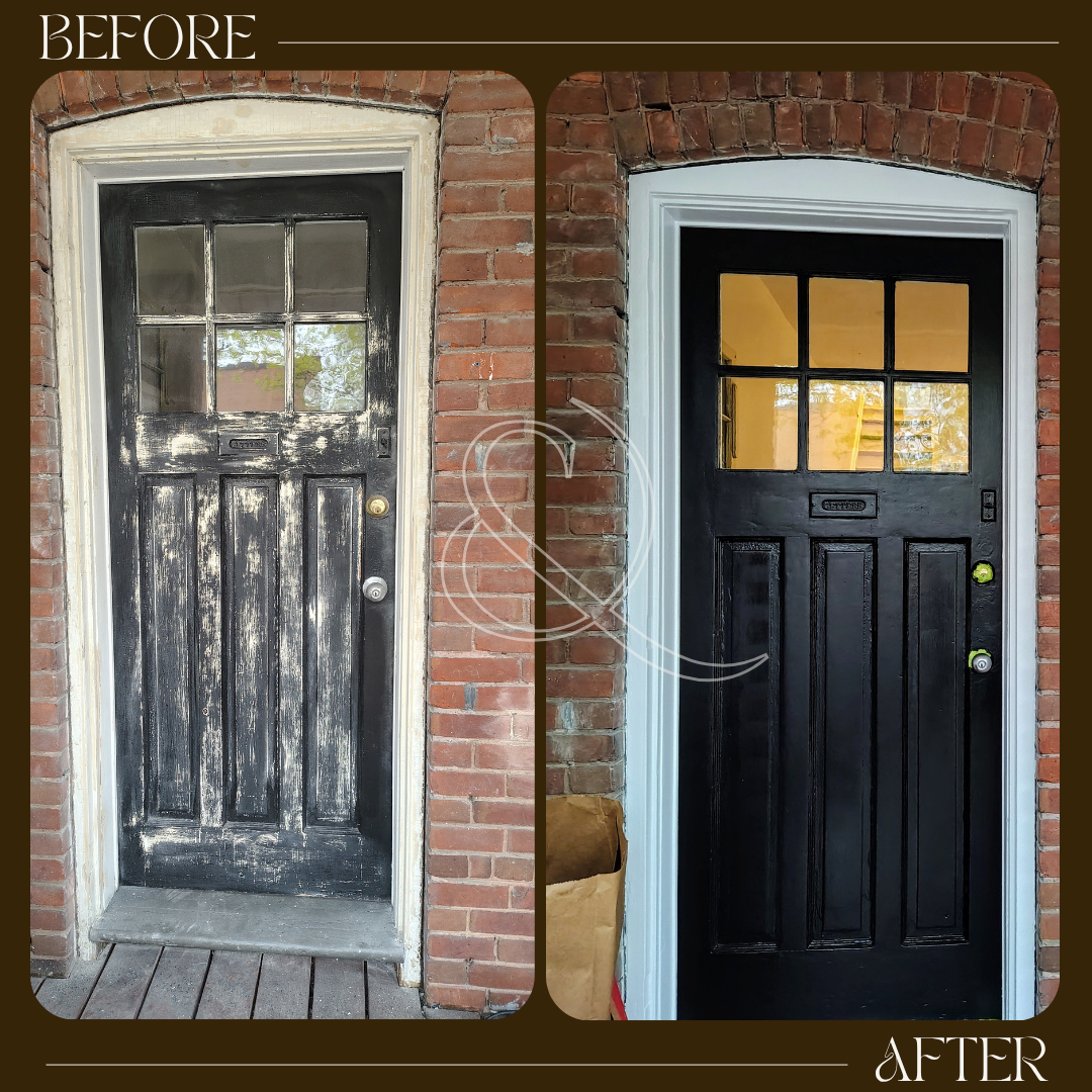 Front door restoration